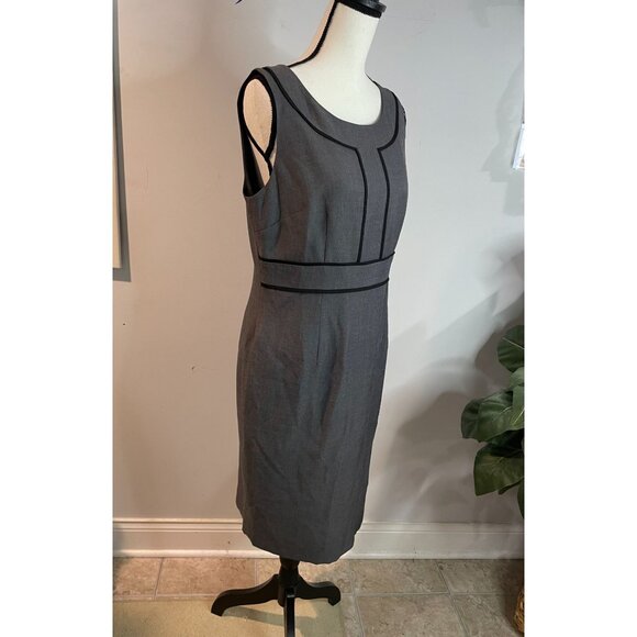 Black Label By Evan-Picone Women's Sleeveless Sheath Dress Size 8 - Picture 6 of 15